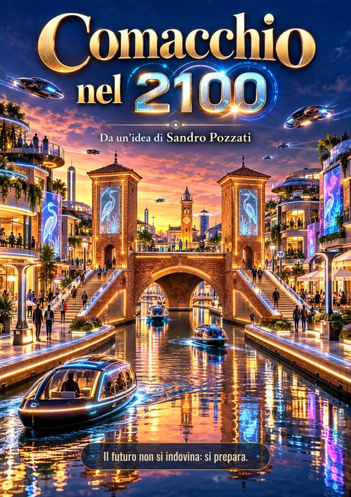 Copertina di Comacchio nel 2100