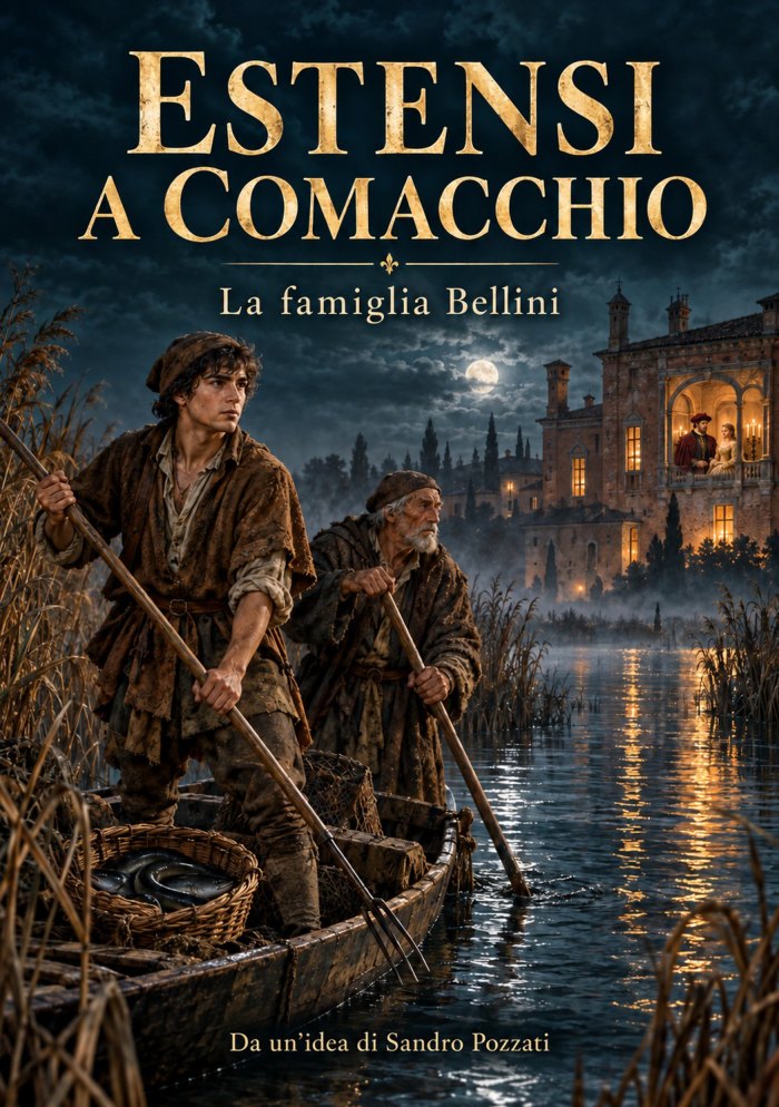 Copertina di Estensi a Comacchio