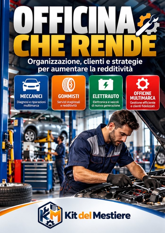 Copertina di Officina che rende