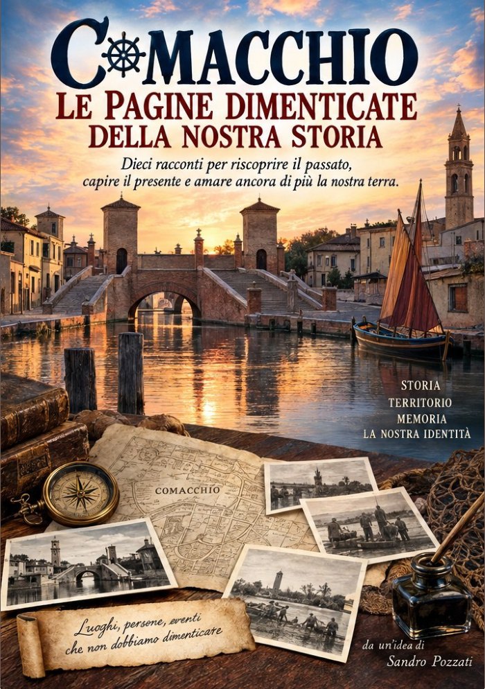 Copertina di Comacchio, le pagine dimenticate della nostra storia