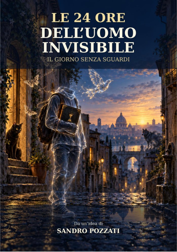 Copertina di Le 24 ore dell’uomo invisibile
