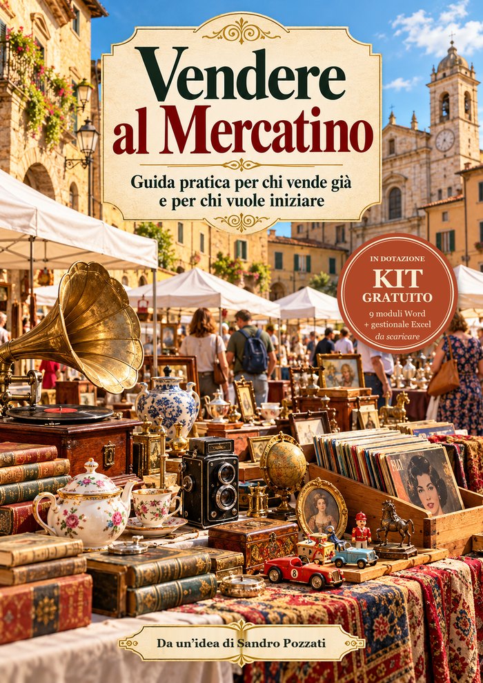 Copertina di Vendere al mercatino